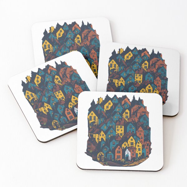 Item preview, Quaint Colorscapes designed and sold by PatternLounge.