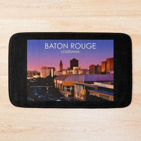 Item preview, Baton Rouge, Louisiana, USA, Travel Print designed and sold by summattodraw.