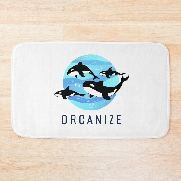 Item preview, Orcanize Orca Killer Whale Attacks, Ocean Orcas designed and sold by Maria Garcia.