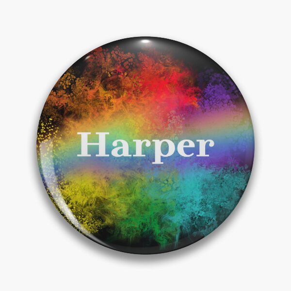 Item preview, Harper | Harper Pride Rainbow Name | LGBTQIA+ Pride Color designed and sold by ShroomMagic.