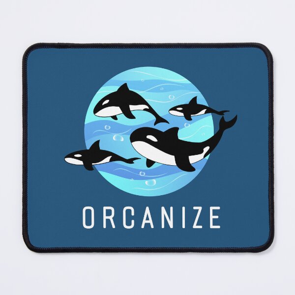 Item preview, Orcanize Orca Killer Whale, Ocean Orcas Humor designed and sold by Maria Garcia.