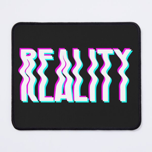Item preview, Glitch blurry inscription REALITY designed and sold by polinmr.