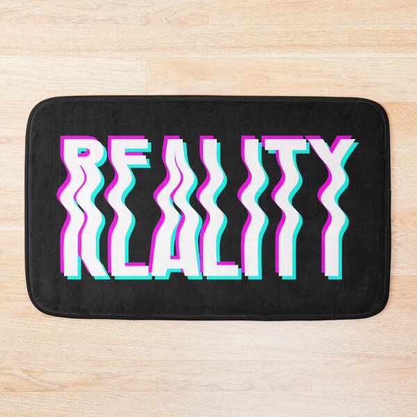 Item preview, Glitch blurry inscription REALITY designed and sold by polinmr.