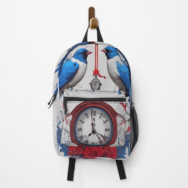 Item preview, Time's Embrace: Birds and Clock designed and sold by AFUNARTZ.