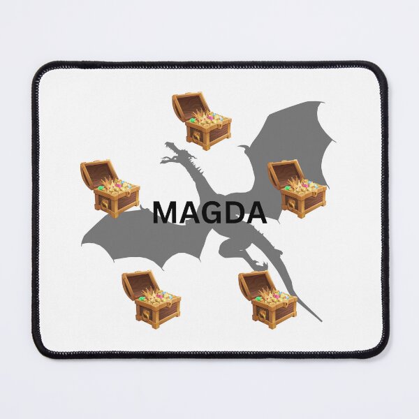 Item preview, Copy of Magda - Black dragon - Colored treasures designed and sold by Alan Bragalini.
