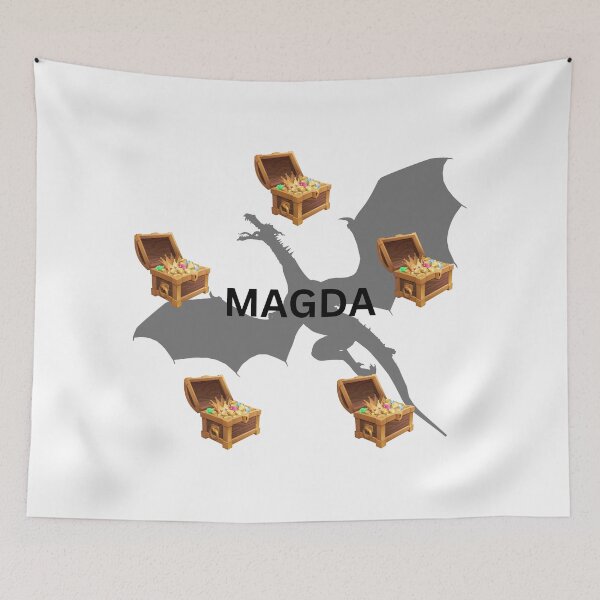 Item preview, Copy of Magda - Black dragon - Colored treasures designed and sold by Alan Bragalini.