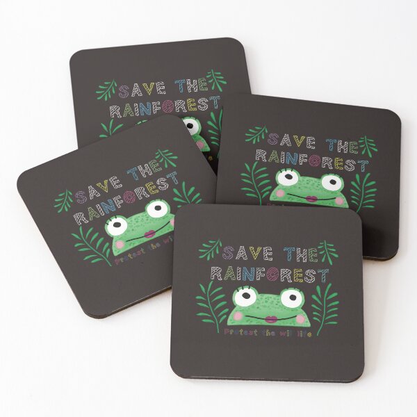 Item preview, SAVE the rainforest designed and sold by Malvamalu.