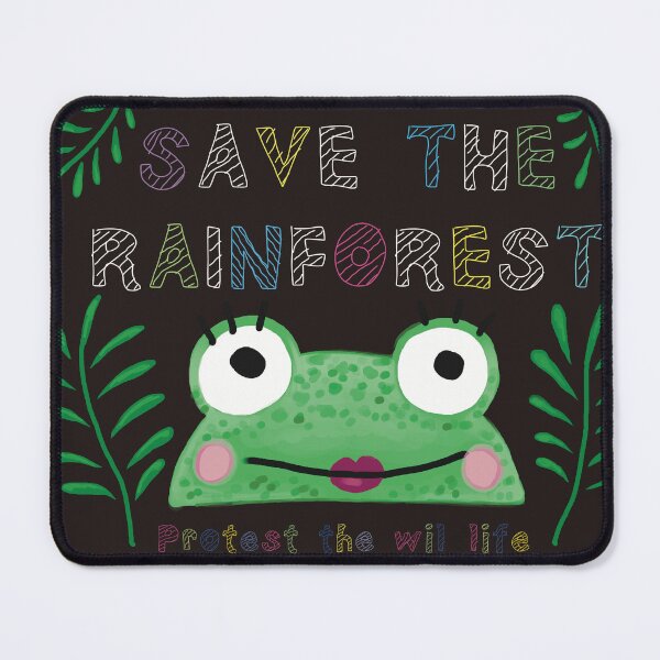 Item preview, SAVE the rainforest designed and sold by Malvamalu.