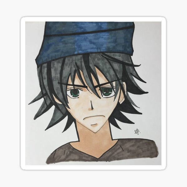 Anime Character Sticker