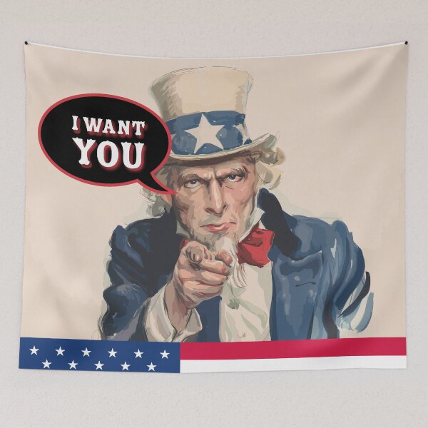 Item preview, I want you American designed and sold by ThiagoSDantas.
