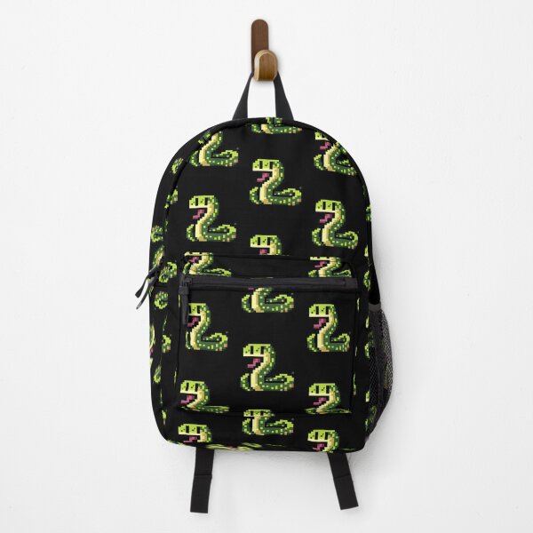 Item preview, Happy snake pixel art designed and sold by PexelBoi.