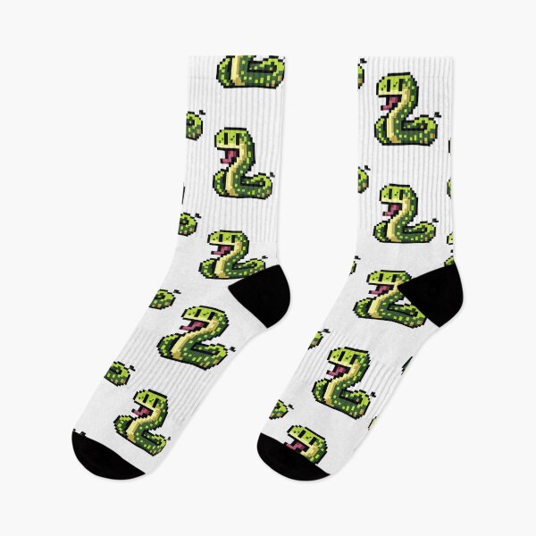 Item preview, Happy snake pixel art designed and sold by PexelBoi.