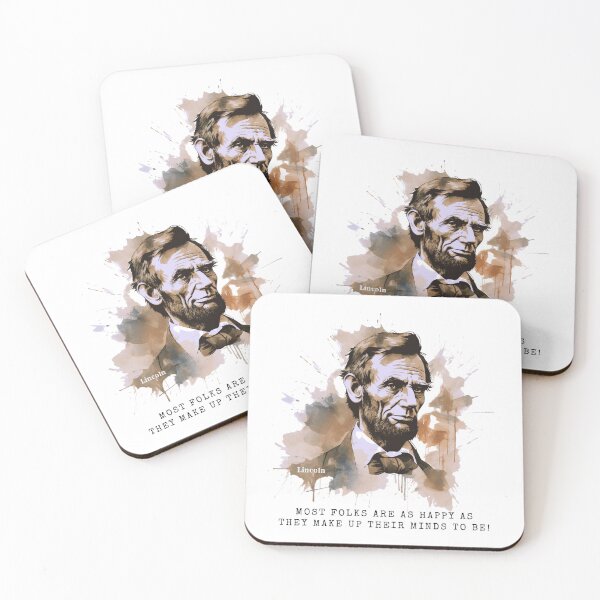 Item preview, Lincoln - Happy designed and sold by Jellydonkey.
