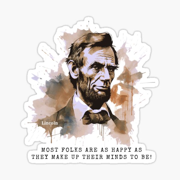 Item preview, Lincoln - Happy designed and sold by Jellydonkey.