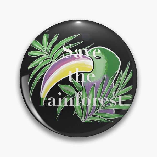 Item preview, SAVE the rainforest designed and sold by Malvamalu.