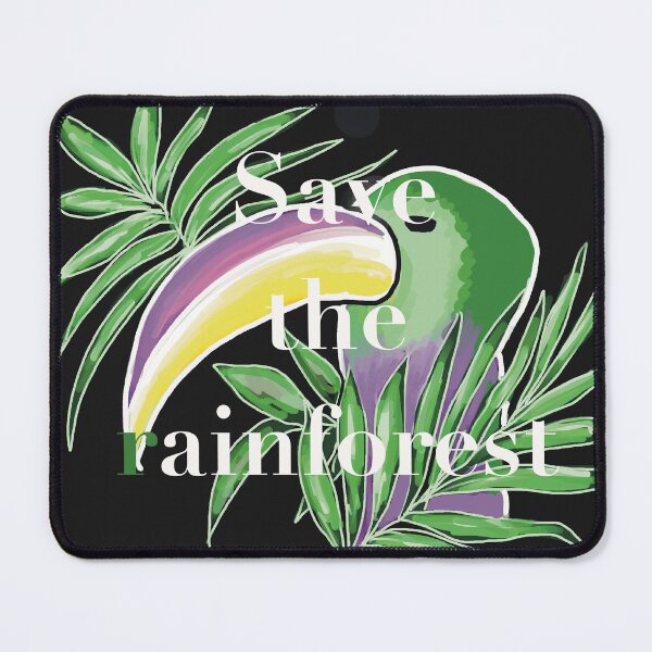 Item preview, SAVE the rainforest designed and sold by Malvamalu.