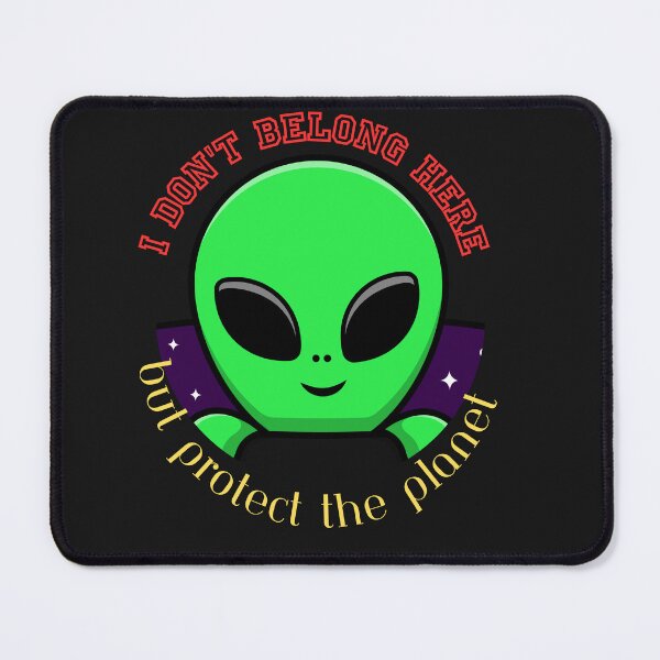 Item preview, I Don't Belong Here, but protect the Planet, Climate change designed and sold by Right-UR.