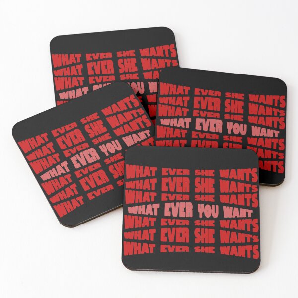 Item preview, Whatever She Wants Lyrics designed and sold by yungwonk.