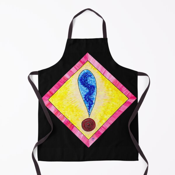 Item preview, Energetic and Colorful Exclamation abstract art designed and sold by Crystal McDonald.