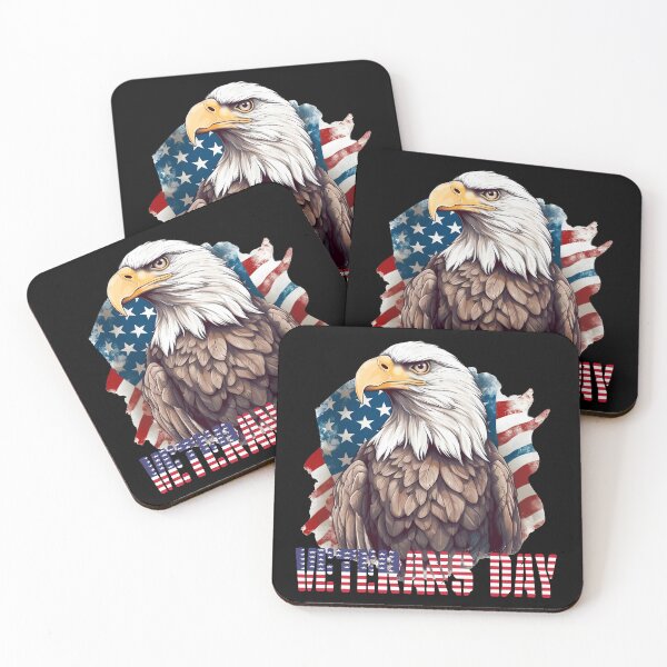 Item preview, Bald eagle on Veterans Day designed and sold by inkStyleMDQ.