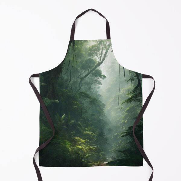 Item preview, dense jungle lonely green designed and sold by Artque24.