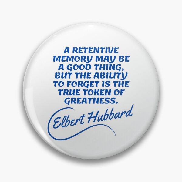 Item preview, Elbert Hubbard Quotes - Memory designed and sold by Writer Quotes.