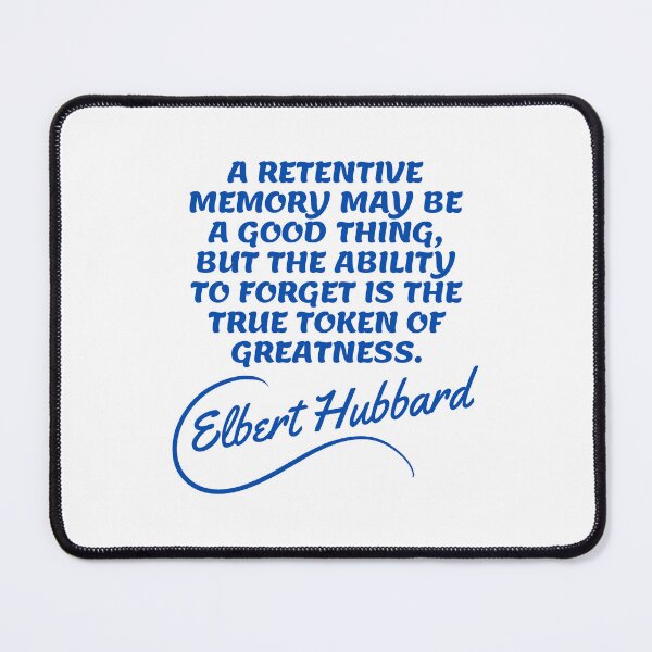 Item preview, Elbert Hubbard Quotes - Memory designed and sold by Writer Quotes.