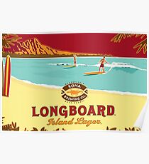 Kona Longboard Poster
