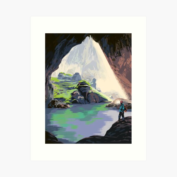 Son Doong Cave Art Print
