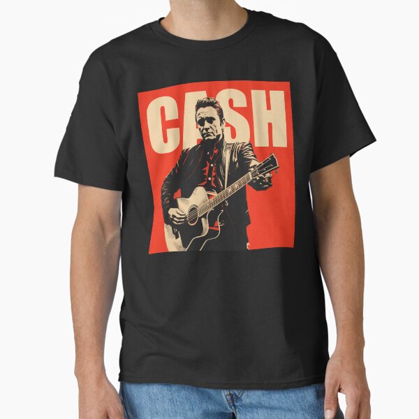 Vista previa del artículo con la obra «Johnny Cash Revival: tributo a la impresión del espectáculo Vintage Hatch», diseñado y vendido por lg whittaker.