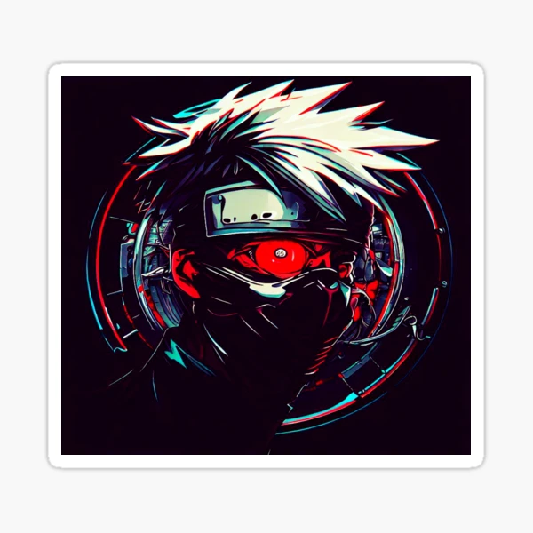 Mysterious Kakashi Art: Digital Download for Anime Fans and Collectors 