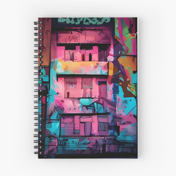 Item preview, Graffiti celeste y rosa designed and sold by Polito-Castro.