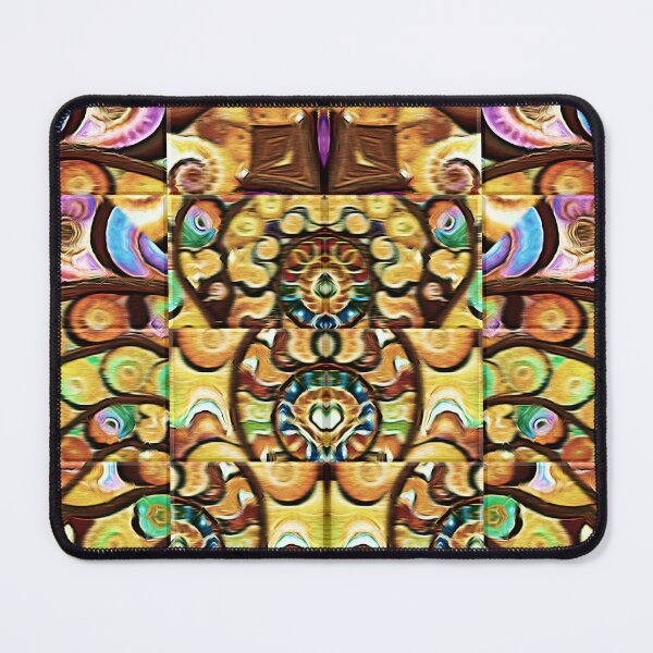 Item preview, Gorgeous multicolored ammonite abstract patchwork - Ancient mystical symbolic pattern - Ideal gift for fossil lovers designed and sold by Ralek.