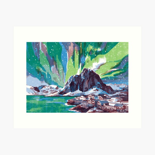 Lofoten islands Art Print