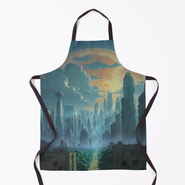 Item preview, FJP0096 - Futuristic City and Exoplanet designed and sold by Futuriddle.