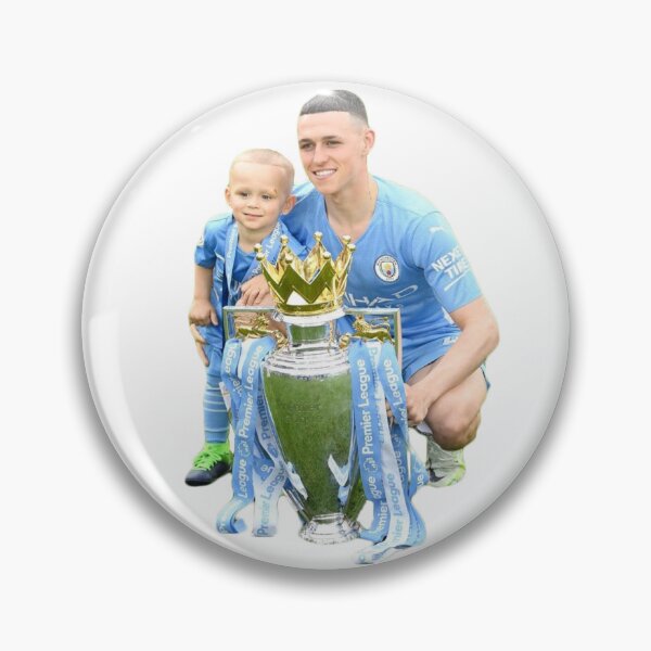 Item preview, Foden and his son "El Wey" celebrating the Champions League designed and sold by UnaiCebrino.