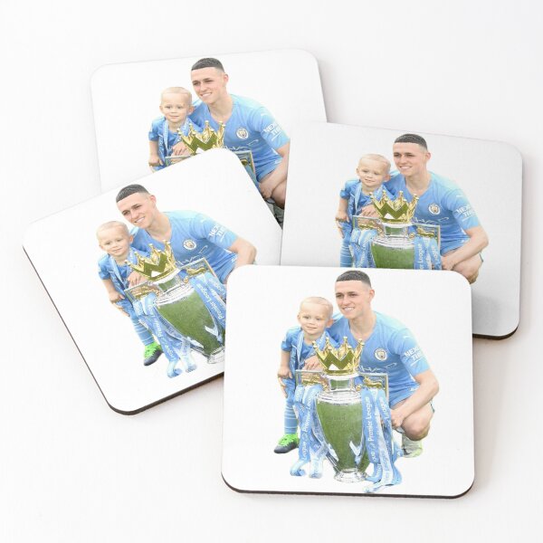Item preview, Foden and his son "El Wey" celebrating the Champions League designed and sold by UnaiCebrino.