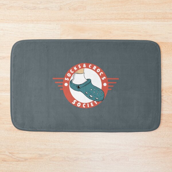 Item preview, Socks and crocs society crest  designed and sold by KathleeneKemp.