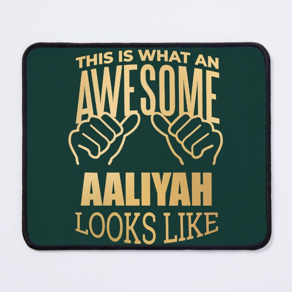 Item preview, This Is What An Awesome Aaliyah Looks Like in Gold designed and sold by KathleeneKemp.