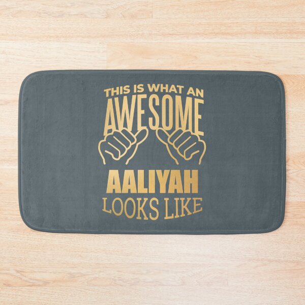 Item preview, This Is What An Awesome Aaliyah Looks Like in Gold designed and sold by KathleeneKemp.