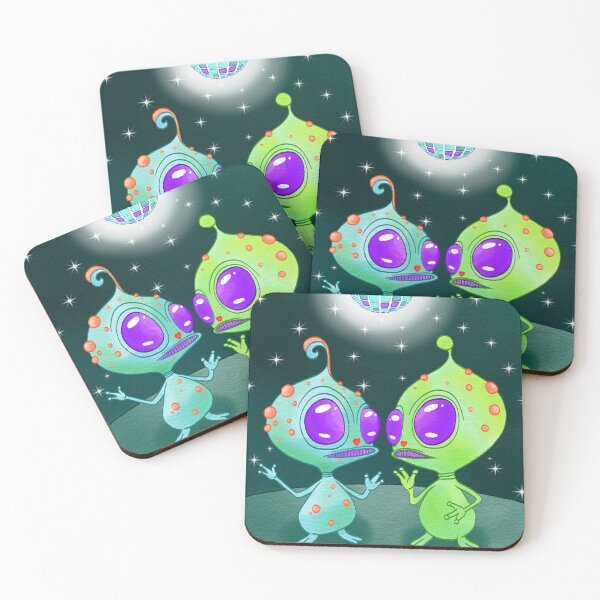 Item preview, disco aliens designed and sold by Azyrielle.