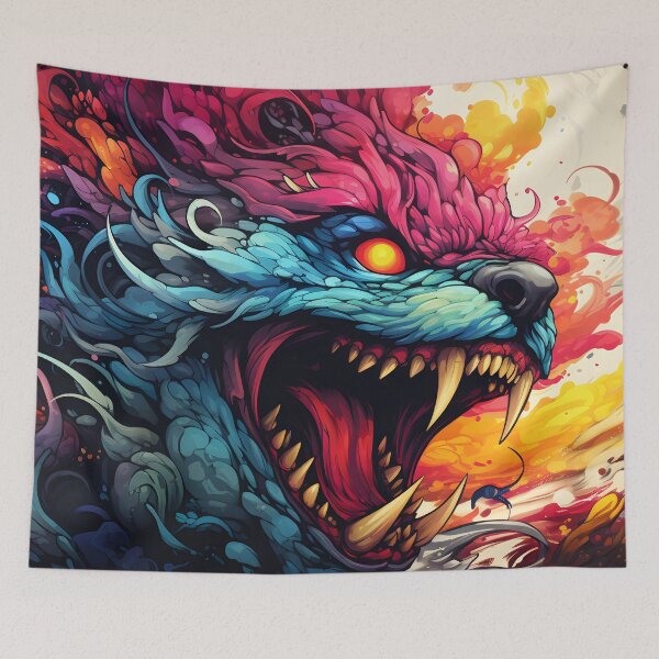 Item preview, Enigmatic Psychedelic Creature designed and sold by Cr-AI-tive.