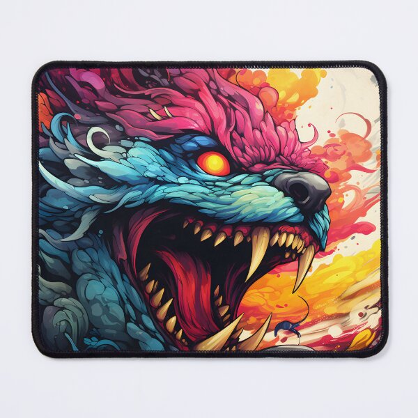 Item preview, Enigmatic Psychedelic Creature designed and sold by Cr-AI-tive.