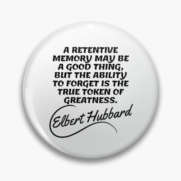 Item preview, Elbert Hubbard Quotes - Memory 2 designed and sold by Writer Quotes.