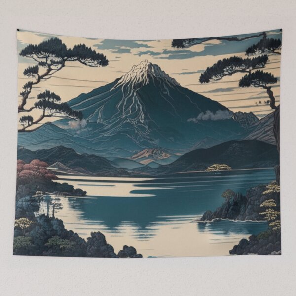Item preview, Ukiyo-e Breathtaking Nature designed and sold by XamiDesign.