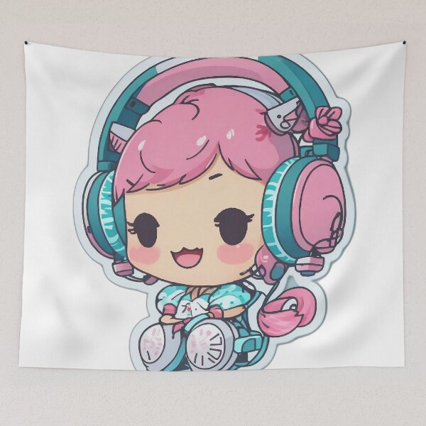 Item preview, Cute little girl with cat ear designed and sold by FFixation.