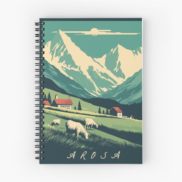 Item preview, Arosa, Switzerland, Poster designed and sold by BokeeLee.