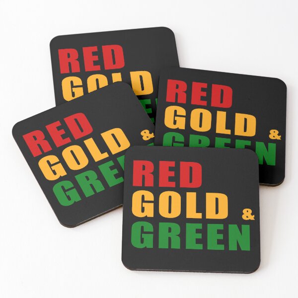 Item preview, Red, Gold & Green designed and sold by reggaeartgifts.