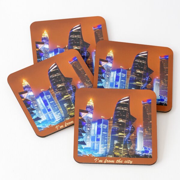 Item preview, I'm from the city skyscrapers downtown at night  designed and sold by JaroDesign2023.