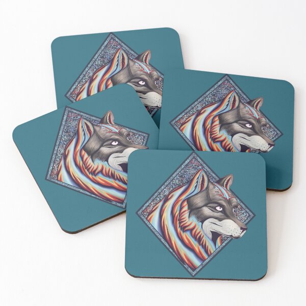 Item preview, Wolf guardian by Kasey Dutton  designed and sold by Caummon Thread.